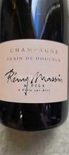 Vin Effervescent Blanc brut Grain de Douceur Rémy Massin & Fils Non millésimé France Champagne AOC