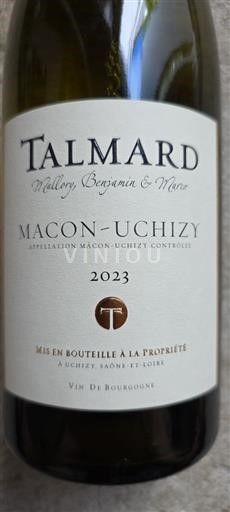 Borgogna Mâcon e Mâcon-Villages Talmard 2023