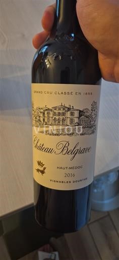 Bordeaux Haut-Médoc Grand Cru Château Belgrave 2016