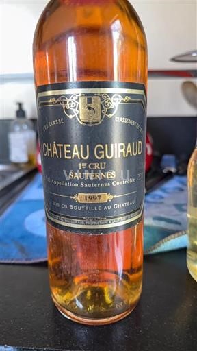 Bordeaux Sauternes Premier Cru Château Guiraud 1997