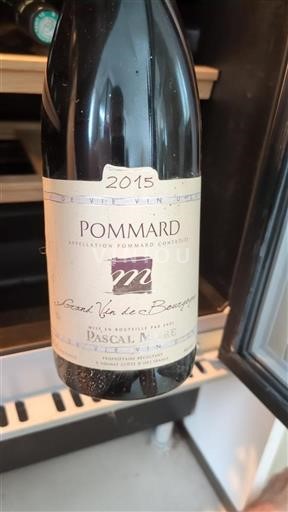 Bourgogne Pommard Pascal Mure 2015
