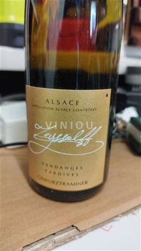 Alsace Vendanges Tardives Zeyssolff Gewurztraminer 2020
