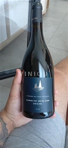 Valle della Loira Saumur Puy-Notre-Dame Domaine Vieux Pressoir Origine 2020