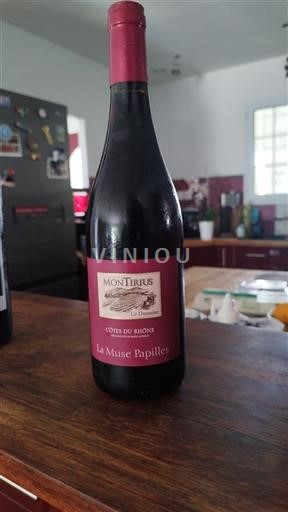 Rhône-dalen Côtes-du-Rhône Montirius La Muse Papilles 2023