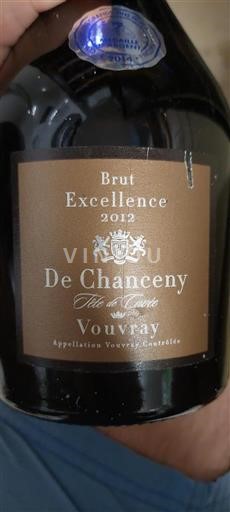 Vallée de la Loire Vouvray Chanceny Brut Excellence Tête de 2012
