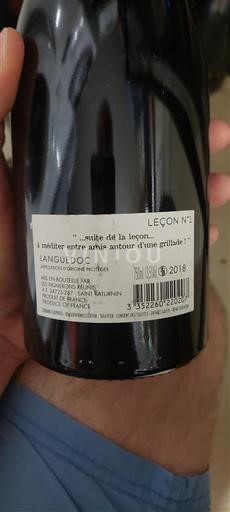 Languedoc Les Vignerons Réunis Leçon N°1 2018