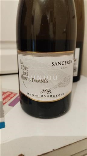 Loire Valley Sancerre Henri Bourgeois La Côte des Monts Damnés 2022