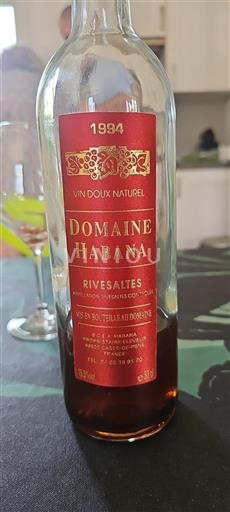Roussillon Rivesaltes Domaine Habana 1994