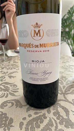 La Rioja Rioja Marqués de Murrieta Finca Ygay 2016