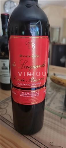 Languedoc Corbières Domaine Longueroche Réservée 2019