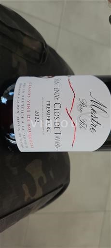 Bourgogne Santenay Premier Cru Mestre Père et Fils Clos de Tavannes 2022