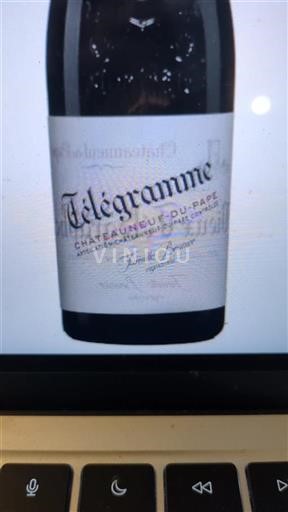 Rhône Valley Châteauneuf-du-Pape Domaine Vieux Télégraphe Télégramme 2018