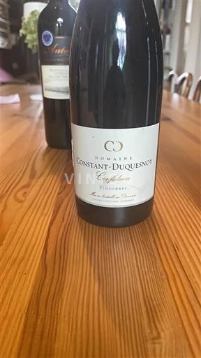 Valle del Rodano Vinsobres Domaine Constant-Duquesnoy Confidence 2018