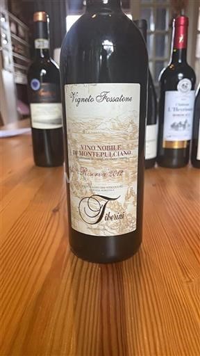 Toskana Vino Nobile di Montepulciano Tiberini Vigneto Fossatone 2012