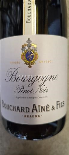 Burgundsko Bouchard Aîné & Fils Pinot Noir 2021