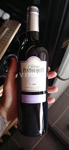 Bordeaux Barsac Château Pintouquet 2015