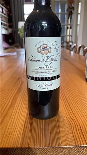 Languedoc Corbières Château Vaugelas Le Prieuré 2019