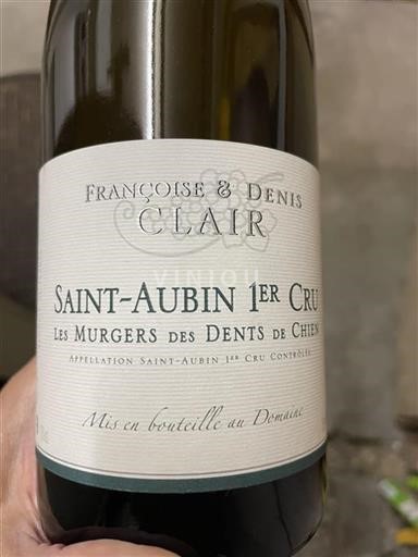 Borgogna Non specificato Premier Cru Françoise & Denis Clair Les Murgers des Dents de Chien Senza annata