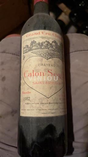 Bordeaux Saint-Estèphe Grand Cru Château Calon-Ségur 1982