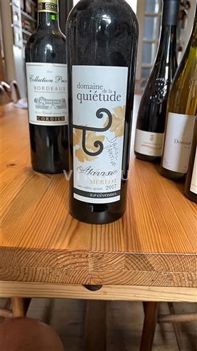 Linguadoca e Rossiglione Cévennes Domaine La Quiétude Ataraxie 2017