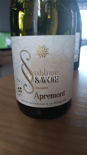 Savoie og Bugey Apremont Cave de Cruet Sublime Savoie 2023