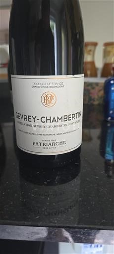 Burgundy Gevrey-Chambertin Patriarche 2018
