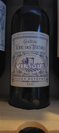 Bordeaux Saint-Estèphe Cru Bourgeois Supérieur Château Tour des Termes 2020