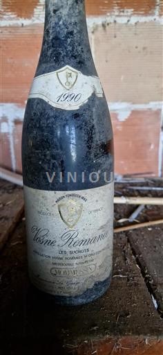 Borgoña Vosne-romanée Premier Cru Mommessin Les Suchots 1990