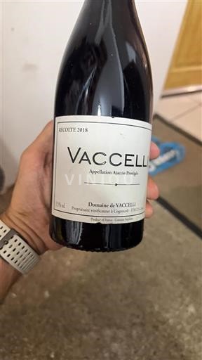Corsica Ajaccio Domaine VACCELLI 2018