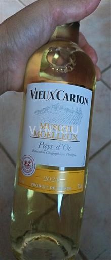 Linguadoca e Rossiglione Paese d'Oc Vieux Carion Muscat Moelleux 2024