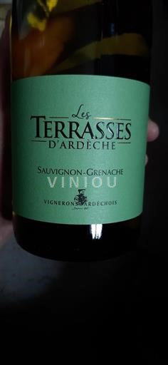 Vin Blanc sec Les Terrasses d'Ardèche Vignerons Ardéchois Non millésimé France Alpes et pays Rhodaniens Ardèche IGP