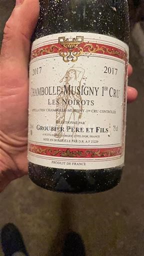 Borgogna Chambolle-Musigny Premier Cru Groubier Père et Fils Les Noirots 2017