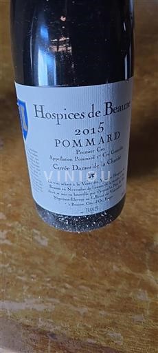 Burgundy Pommard Premier Cru Hospices de Beaune Dames de la Charité 2015