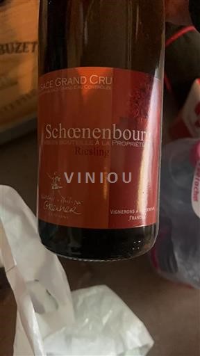 Alsazia Alsazia Grand Cru Grand Cru Domaine Greiner Schoenenbourg 2012