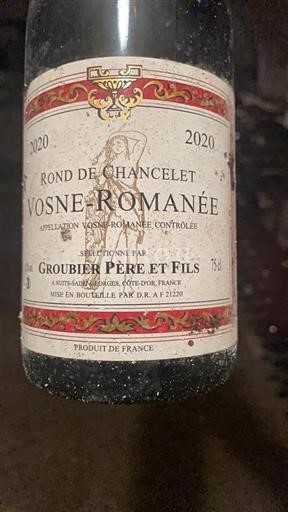 Borgogna Vosne-Romanée Groubier Père et Fils Rond de Chancelet 2020