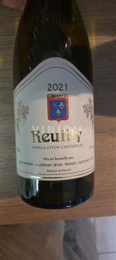 Valle della Loira Reuilly Scev Vincent 2021