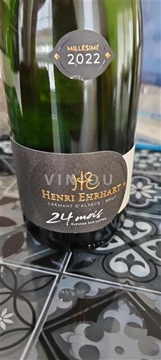 Elsass Crémant d'Alsace Henri Ehrhart 24 mois 2022