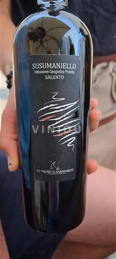 Apulia Susumaniello Salento Le Vigne di Sammarco Susumaniello 2023
