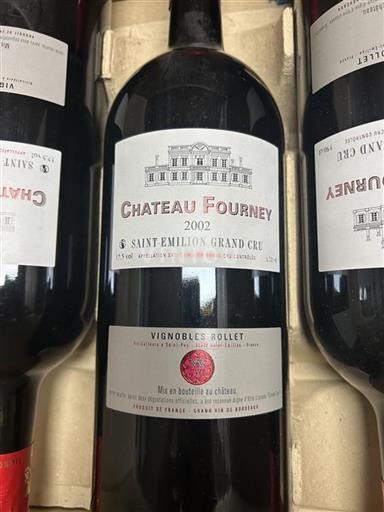 Bordeaux Saint-Émilion Grand Cru Château Fourney 2002
