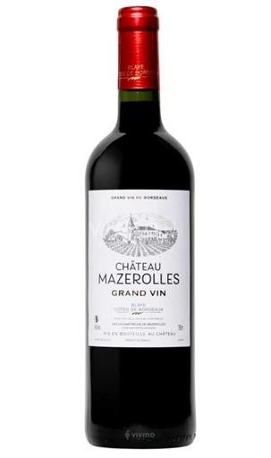 Bordeaux Blaye Côtes de Bordeaux Château Mazerolles 2020