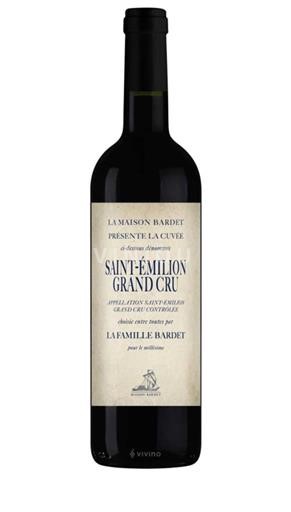 Bordeaux Saint-Émilion Grand Cru Grand Cru Maison Bardet 2016