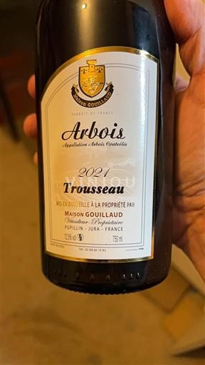 Jura Arbois Maison Gouillaud Trousseau 2021