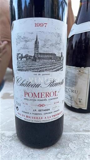 Bordeaux Pomerol Château Plincette 1997