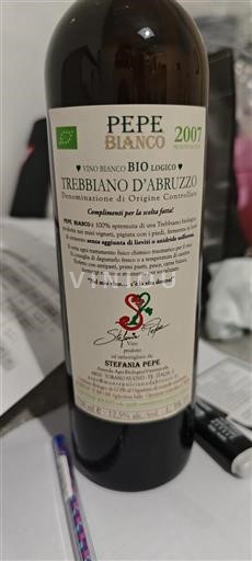 Abruzzes Trebbiano d'Abruzzo Stefania Pepe 2007