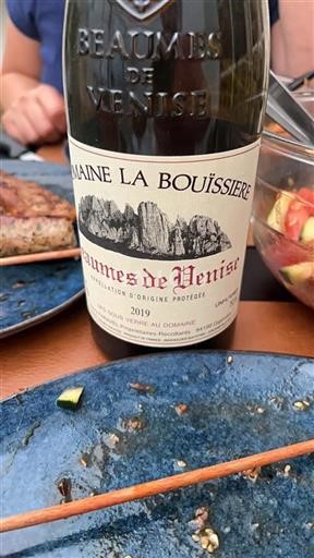 Valle del Rodano Beaumes de Venise Domaine La Bouïssière 2019
