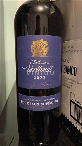 Bordeaux Bordeaux superiore Château Vertheuil 2022