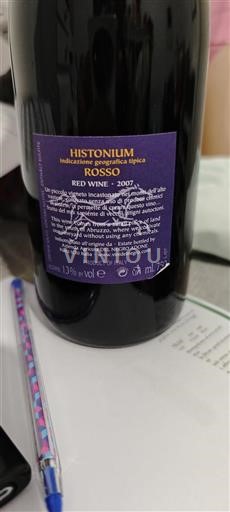 Abruzzes Del Negro Adone Histonium 2007