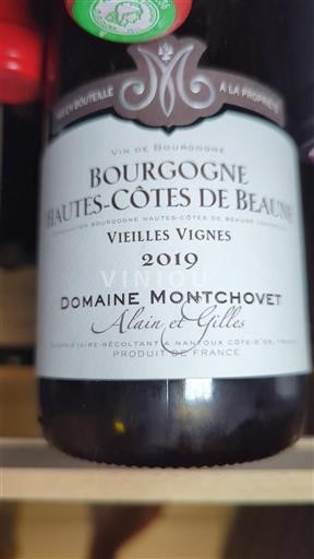 Burgundy Hautes-Côtes de Beaune Domaine Montchovet Vieilles Vignes 2019
