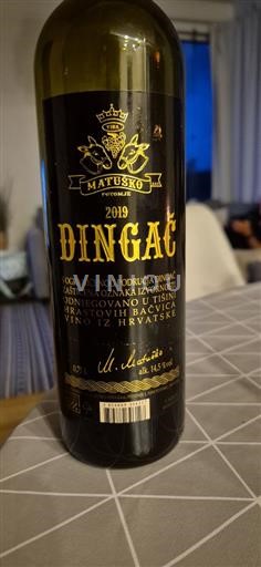 Dalmatie Dingac Matuško Dingač 2019
