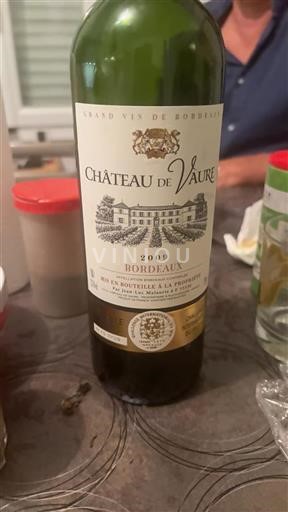 Bordeaux Château Vaure 2009